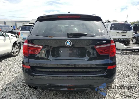 2017 BMW X3 xDrive28I z USA, uszkodzony, nr VIN 5UXWX9C36H0W79945